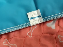 Almohadilla de orina reutilizable para mascotas, lavable, pañal para gato, esterilla de 3 capas, absorbente, almohadillas para perros, estampado de pata de hueso para sofá, cama y suelo