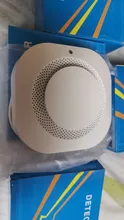 PGST 433MHz inalámbrico de humo alarma fuego Detector sensible ALARMA DE SEGURIDAD PARA EL HOGAR Sensor Detector de humo equipo de fuego ahumadero