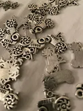 KJjewel-Colgante de Tractor de coche Chapado en plata antigua, para pulsera, collar, joyería, accesorios de fabricación DIY, 6 estilos