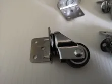 4 Uds muebles ruedas suave giratorio de goma rueda bastante de ruedas para Carro de bebé ruedas para cama hogar accesorio