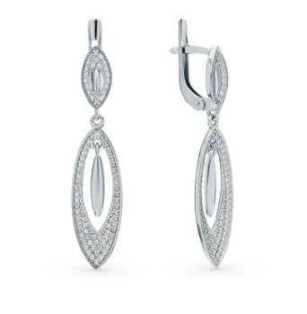 Silver earrings with cubic zirconia sunlight sample 925
Silver earrings with cubic zirconia sunlight sample 925