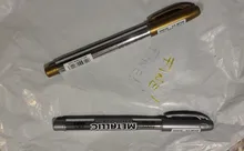 Oro plata Color de pintura de la pluma de Metal decoración tecnológica artesanía arte pintura metálico rotulador textil bolígrafos de papelería