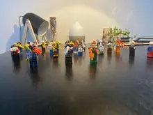 Minifiguras de bloques de juguete para niñas, juguetes educativos para montar, carreras en la ciudad, bloque nupcial