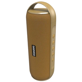 Portable Bluetooth Speakers Daewoo DBT-20 12W Golden
Portable Bluetooth Speakers Daewoo DBT-20 12W Golden