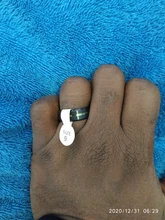 Letdiffery-anillos con surcos Negro Azul, anillos de acero inoxidable Midi para hombre, Charm, joyería para hombre, Dropshipping, gran oferta