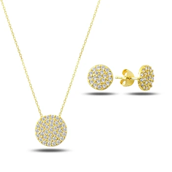 Kutaydan Zircon Stone Round 925 Sterling Silver Set Made in Turkey
Kutaydan Zircon Stone Round 925 Sterling Silver Set Made in Turkey