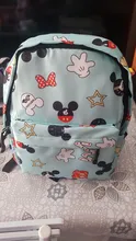 Disney-mochila escolar de Mickey mouse para niños y niñas, para guardería morral, mochilas de colegio de niño