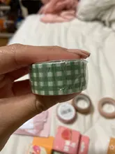 Washi Tape de Serie Básica, cinta adhesiva simple de sal decorativa para álbum de recortes, artículos de papelería con etiquetas