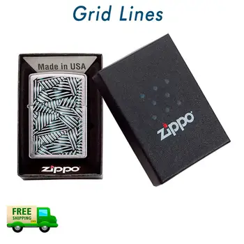 Lighter 'Zipp-Original' Grid Lines in case for gift. FREE SHIPPING
Lighter 'Zipp-Original' Grid Lines in case for gift. FREE SHIPPING