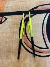 2 uds. Ganchos para pesca con mosca, herramientas para atar, separador de anzuelos de pesca, separador de plástico, removedor de anzuelos, Disgorger, recolector de nudos, nivel amarillo + negro