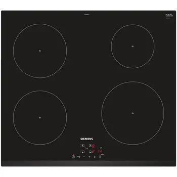 Hob EU631BEF1J 4 Zone induction cooking by 60 cm color NeroSIEMENS477.04
Hob EU631BEF1J 4 Zone induction cooking by 60 cm color NeroSIEMENS477.04