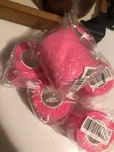 Vendaje elástico autoadhesivo desechable, vendaje resistente al agua, 5x4,5 cm, color rosa