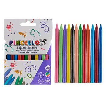 Coloured crayons Pincello 12 Pieces 
Coloured crayons Pincello 12 Pieces