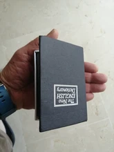 Caja de cambio creativa para libros, Mini tanque de almacenamiento seguro para libros, simulación creativa europea