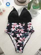 Bañador Tropical de una pieza para mujer, traje de baño para playa, mayo Bohe, 2021 hojas, XXL