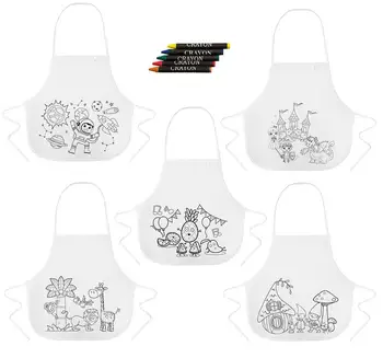 25 Aprons puzzles child PATTERNED for Coloring + 5 colours waxes. Regalos for birthdays and parties children.
25 Aprons puzzles child PATTERNED for Coloring + 5 colours waxes. Regalos for birthdays and parties children.