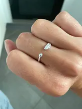 Anillo ajustable de plumas para mujer, joyería fina, accesorios de fiesta