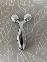 Rodillo masajeador 3D para piernas, Abdomen, cuello, glúteos, masaje Facial, rodillo de Estiramiento Facial giratorio 360, herramientas de cuidado de la piel, adelgazamiento corporal