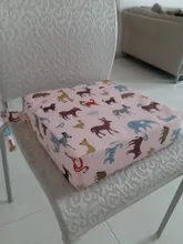 Cojín elevador para silla de comedor de bebé, almohadilla extraíble para asiento de trona de niños, cojín elevador de silla de estrella, producto para asiento de niño