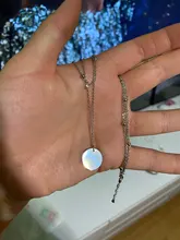 Collares de cuentas anenjary simples de Plata de Ley 925 con suerte para mujer, gargantilla de cadena corta, collares S-N554