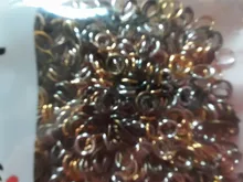 Conectores de anillo abierto y anillo dividido para trabillas individuales de Metal