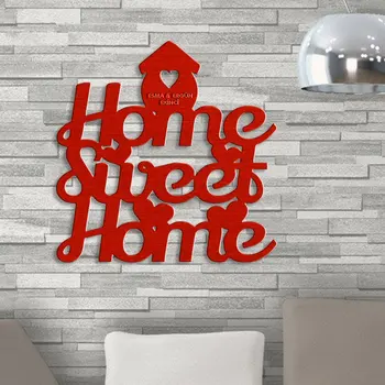 Personalized Home Sweet Home Red Color Textured Wood Wall Post-1
Personalized Home Sweet Home Red Color Textured Wood Wall Post-1
