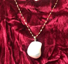 Collar de cadena con forma de caja de 100% Plata de Ley 925 para mujer, 40cm/45cm, Color dorado, rosa y dorado, LP0806