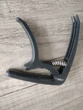 Capo de Guitarra de plástico para 6 cuerdas, abrazadera de afinación acústica clásica, Accesorios para Instrumentos Musicales