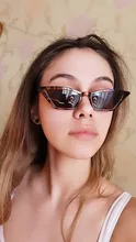 Street-Eyewear Sunglasses Sun-Shades Vintage Fashion Trending Small Women UV400 Frame