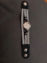 Relojes de lujo para mujer, pulsera de acero inoxidable, correa de cuero de moda, reloj de pulsera de cuarzo, reloj de diamante, reloj de mujer