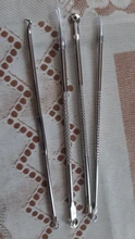 Agujas para quitar espinillas, Juego de Extractor de acné, cuchara de Metal, manchas negras, poros, cuidado Facial, 3/4/9 Uds.