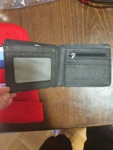 Billetera de cuero PU plegable para hombre, billetera corta con broche Vintage, monedero bolsa de monedas, tarjetas multifuncionales, Juguetes