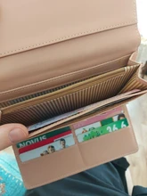 Bolso de moda sobre las mujeres cartera Color 3 veces flores de impresión de la PU billetera de cuero largo damas embrague monedero teléfono monedero