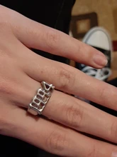 Anillos de acero inoxidable para año de nacimiento para hombre y Mujer, sortija de boda inglesa antigua, banda gótica Vintage, joyería Punk, 2021