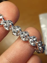 Pulsera de oro rosa de Color plateado para mujer, colgante de corazón de cristal, pulsera de mujer, joyería fina de Boda nupcial, regalo