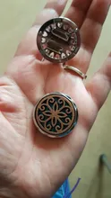 Clip Perfume Locket Essential-Oil Car-Air-Freshener Natural-Wood C011