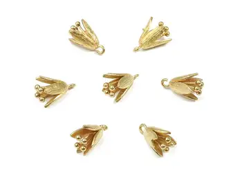 Brass Flower Earring Charms - Raw Brass Flower Pendant - Earring Findings - Jewelry Supplies - 2Pcs/Lot - 14x10x1.94mm - PP3235 
Brass Flower Earring Charms - Raw Brass Flower Pendant - Earring Findings - Jewelry Supplies - 2Pcs/Lot - 14x10x1.94mm - PP3235