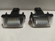 Lamp License-Number-Plate-Lights Saxo LED Apmatauto Berlingo Xsara Picasso Citroen C3
