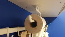 Rollo de papel para cocina, colgador de toallas, armario de Bar, soporte colgante de trapo, estante de papel higiénico