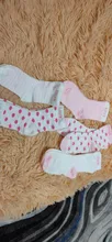 Calcetines de algodón suave para niños y niñas de 0 a 6 años, calcetín cómodo y transpirable, 5 par/lote