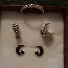 BISAER-anillo abierto Simple de Plata de Ley 925, anillos de dedo de la suerte, Circonia cúbica colorida para mujer, plata fina 925, regalo de joyería ECR714