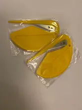 2 unids/set Mini abrecartas de plástico abrelatas de correo Sharp cortador de papeles de seguridad