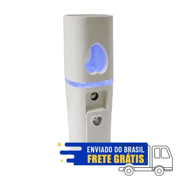 Nano Spray Vaporizador e umidificador Facial USB Recarregável
Nano Spray Vaporizador e umidificador Facial USB Recarregável