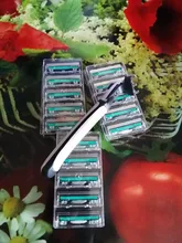 Máquina de afeitar de 2 capas para hombre, afeitadora de seguridad Manual, cuidado facial, afeitadora de barba, 1/30 Uds.