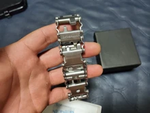 Pulsera multifunción de acero inoxidable para bicicleta, Kit de herramientas de conducción de perno, pulsera de banda de rodadura, herramienta fácil de usar para exteriores