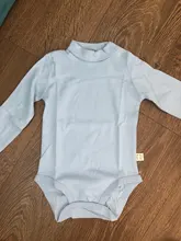 Hooyi bebé niño ropa 100% de algodón puro de monos recién nacidos de cuello alto prematuro ropa camisas Tops 0 1 2 3 años Pijamas suave