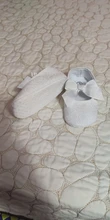Zapatos blancos con pajarita para niñas pequeñas, calzado antideslizante para cuna, Navidad, boda, primavera y verano