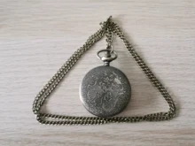 Ojo de la Providencia rara ciudad Triángulo del diablo de cuarzo reloj de bolsillo la gravedad Bill Cipher tiempo de caída gema COLLAR COLGANTE reloj regalos