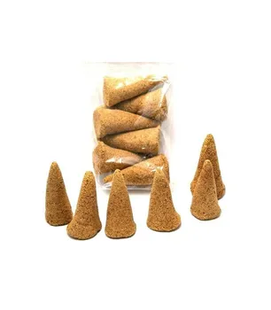 Palo Santo Peru Cones - Deluxe Quality - 1 Hour 
Palo Santo Peru Cones - Deluxe Quality - 1 Hour