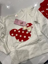 Ropa de algodón de manga larga de conejo para niños y niñas, trajes informales de Minnie para bebés, venta al por menor, novedad de 2021, envío gratis